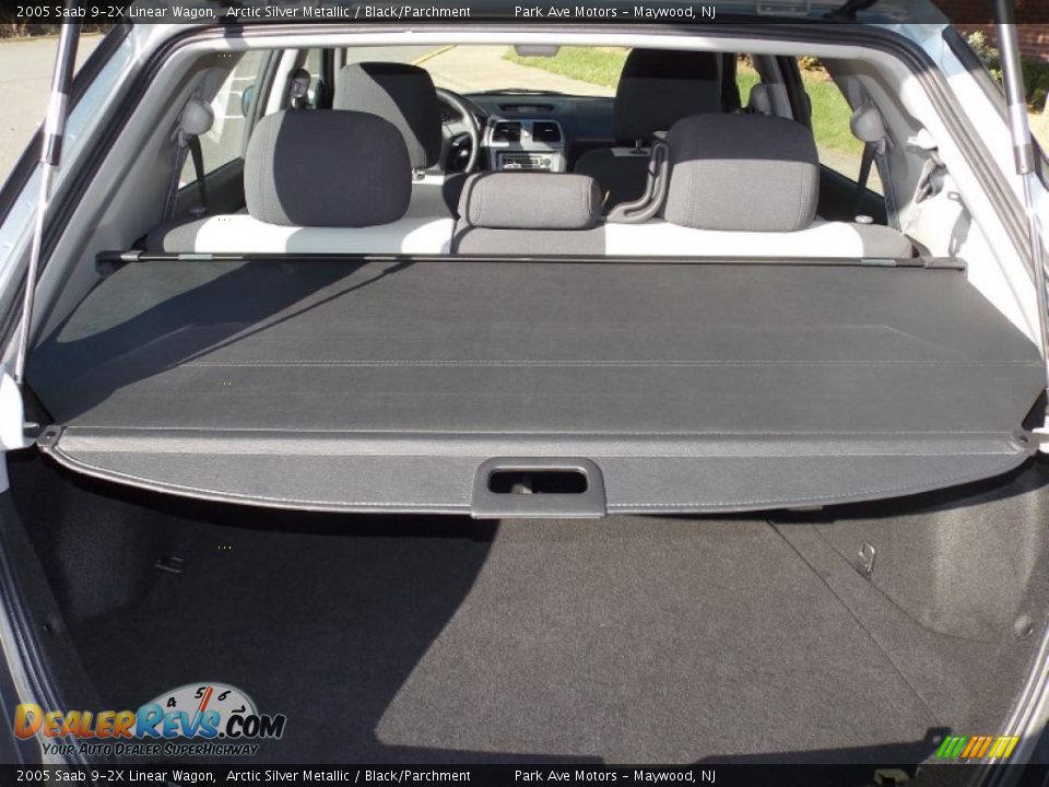 2005 Saab 9-2X Linear Wagon Arctic Silver Metallic / Black/Parchment Photo #13