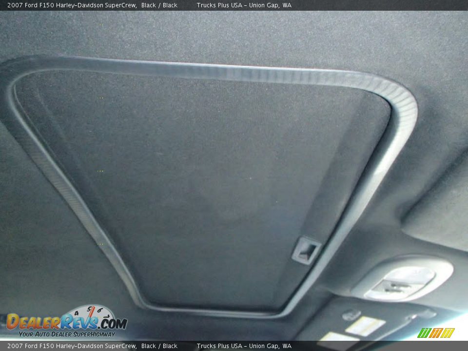 2007 Ford F150 Harley-Davidson SuperCrew Black / Black Photo #10