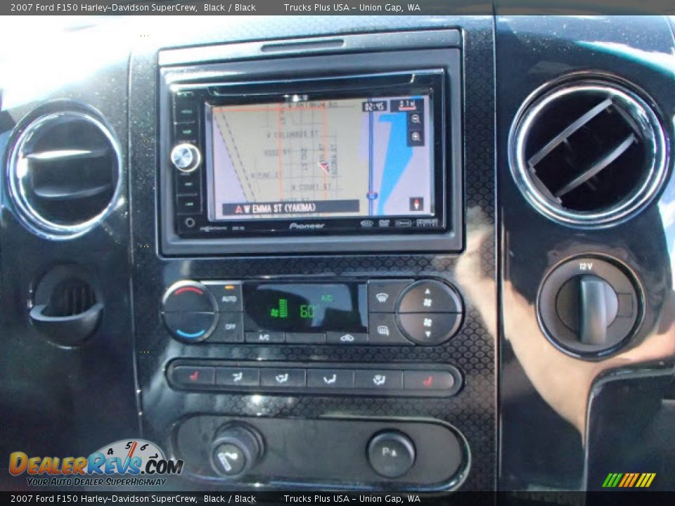 2007 Ford F150 Harley-Davidson SuperCrew Black / Black Photo #11