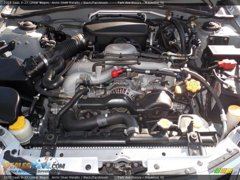 2005 Saab 9-2X Linear Wagon 2.5 Liter SOHC 16-Valve Flat 4 Cylinder Engine Photo #19