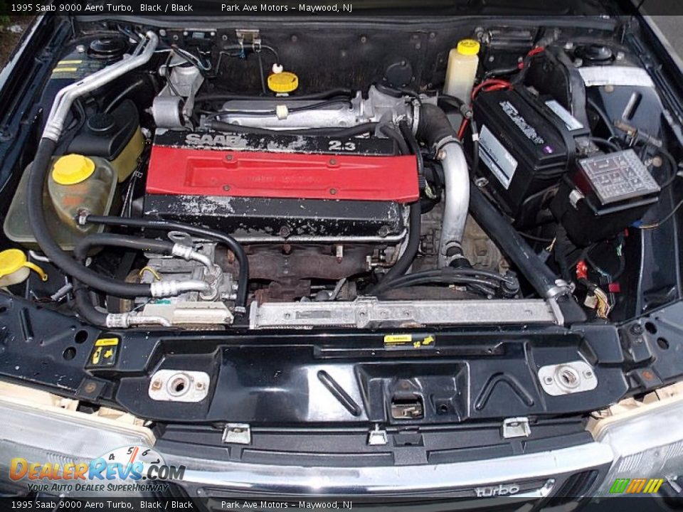 1995 Saab 9000 Aero Turbo 2.3 Liter Turbocharged DOHC 16-Valve 4 Cylinder Engine Photo #17