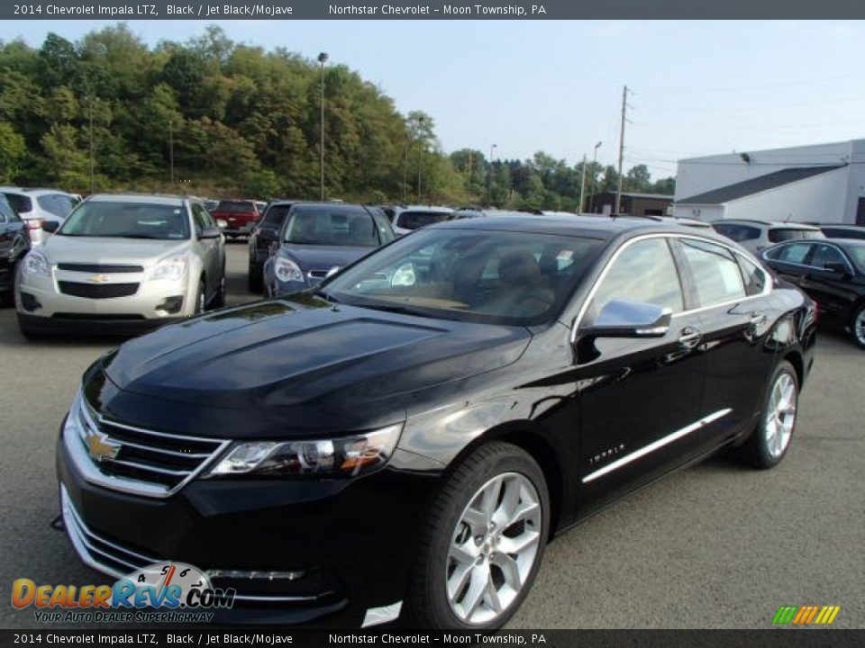 2014 Chevrolet Impala LTZ Black / Jet Black/Mojave Photo #1
