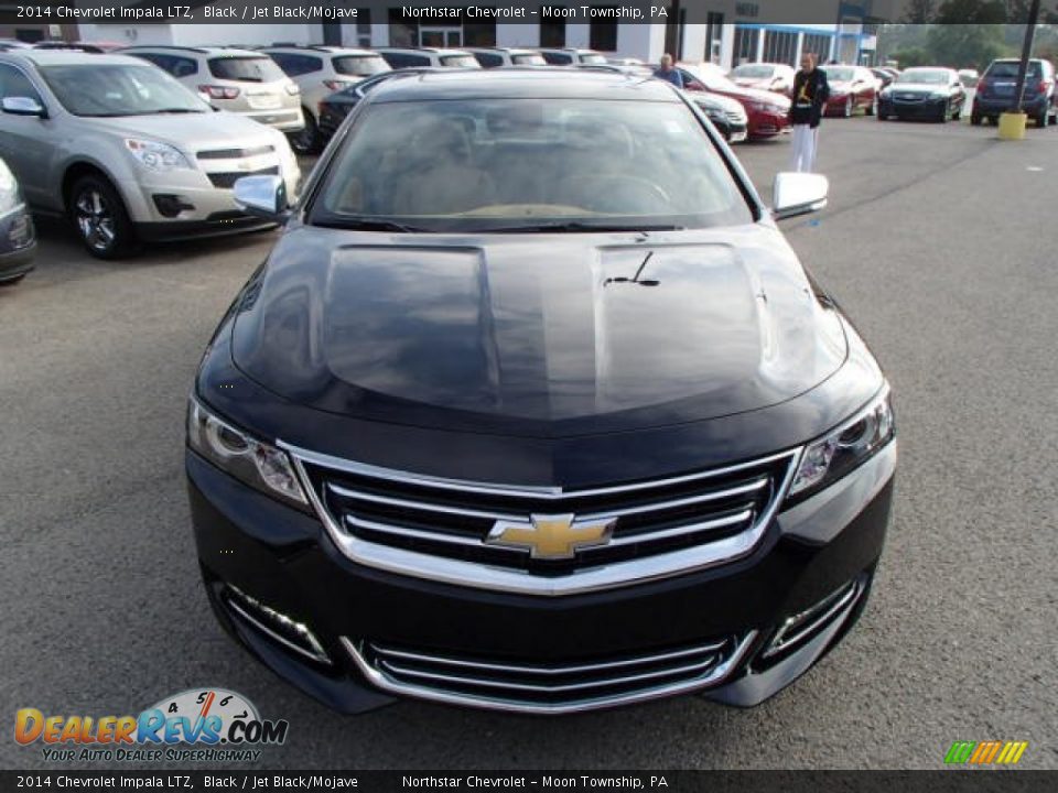 2014 Chevrolet Impala LTZ Black / Jet Black/Mojave Photo #2