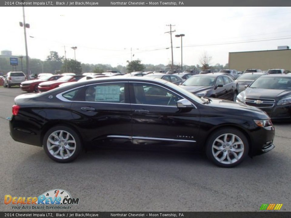 2014 Chevrolet Impala LTZ Black / Jet Black/Mojave Photo #4