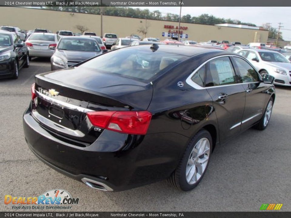 2014 Chevrolet Impala LTZ Black / Jet Black/Mojave Photo #5