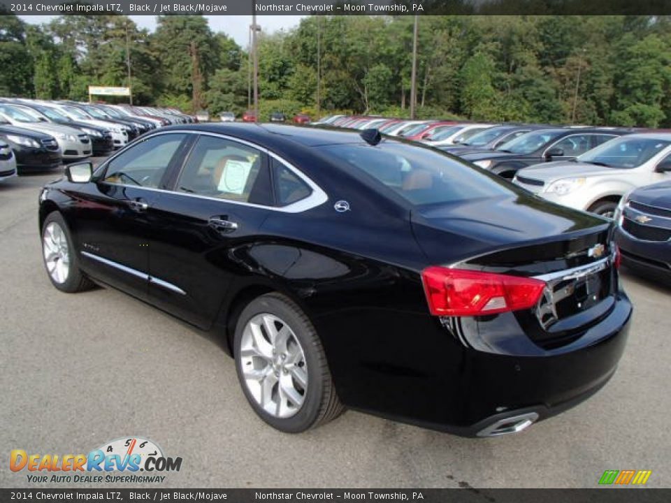 2014 Chevrolet Impala LTZ Black / Jet Black/Mojave Photo #7