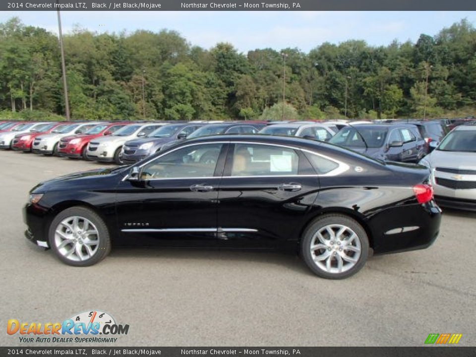 2014 Chevrolet Impala LTZ Black / Jet Black/Mojave Photo #8