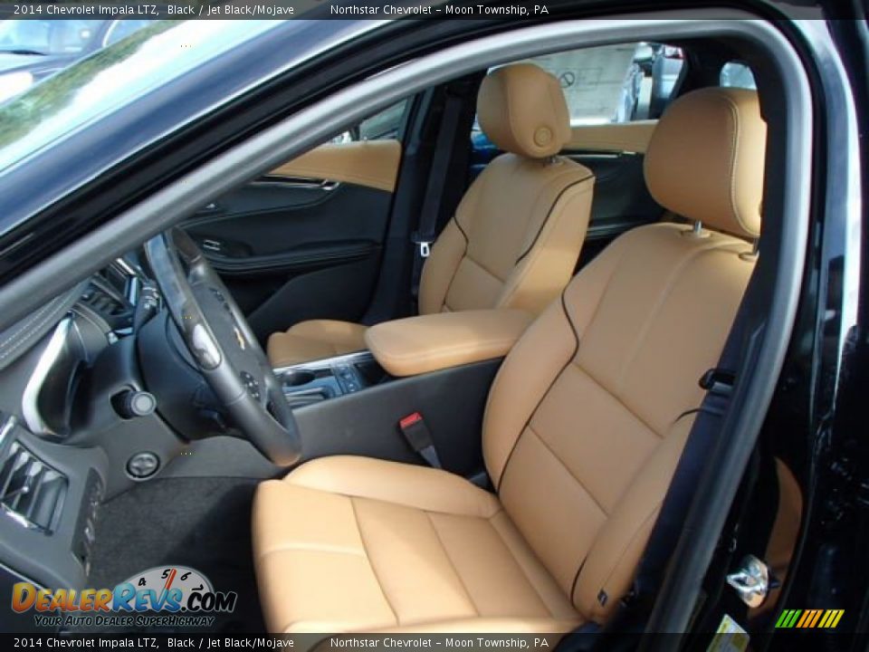 2014 Chevrolet Impala LTZ Black / Jet Black/Mojave Photo #10