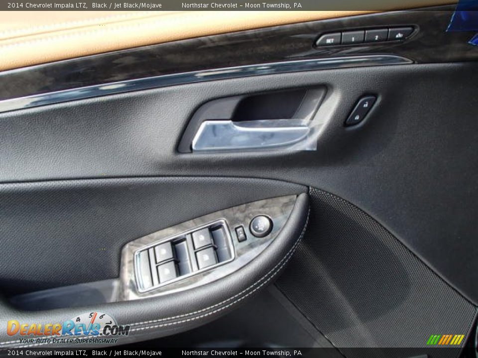 2014 Chevrolet Impala LTZ Black / Jet Black/Mojave Photo #13