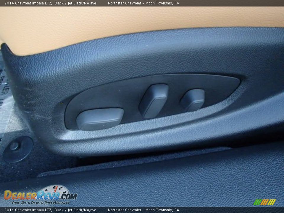 2014 Chevrolet Impala LTZ Black / Jet Black/Mojave Photo #14