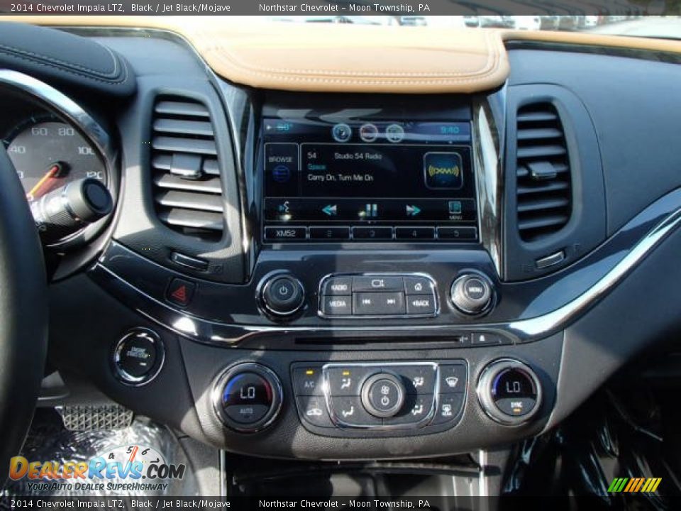 2014 Chevrolet Impala LTZ Black / Jet Black/Mojave Photo #16