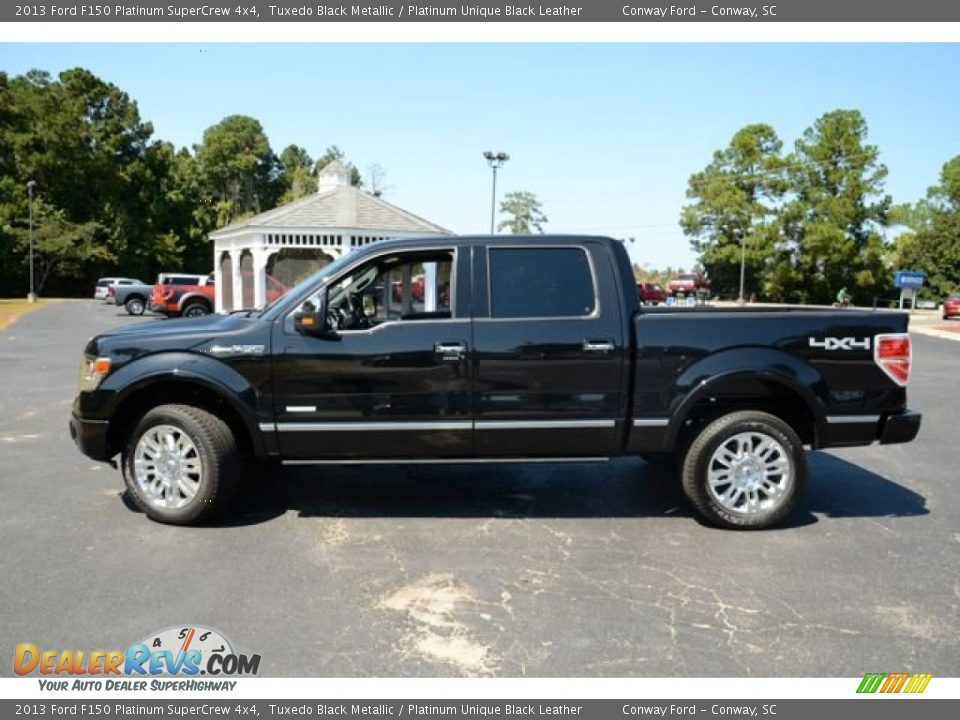 Tuxedo Black Metallic 2013 Ford F150 Platinum SuperCrew 4x4 Photo #8