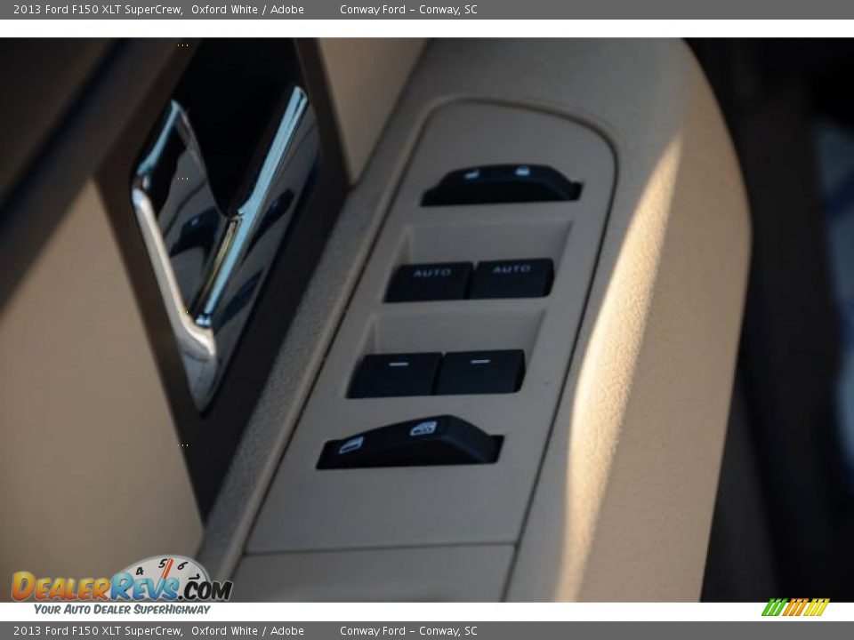 2013 Ford F150 XLT SuperCrew Oxford White / Adobe Photo #19