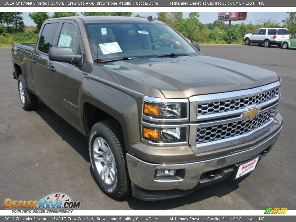 2014 Chevrolet Silverado 1500 LT Crew Cab 4x4 Brownstone Metallic / Cocoa/Dune Photo #1