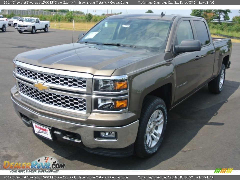 2014 Chevrolet Silverado 1500 LT Crew Cab 4x4 Brownstone Metallic / Cocoa/Dune Photo #2