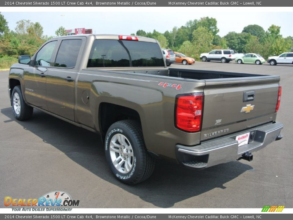 2014 Chevrolet Silverado 1500 LT Crew Cab 4x4 Brownstone Metallic / Cocoa/Dune Photo #4
