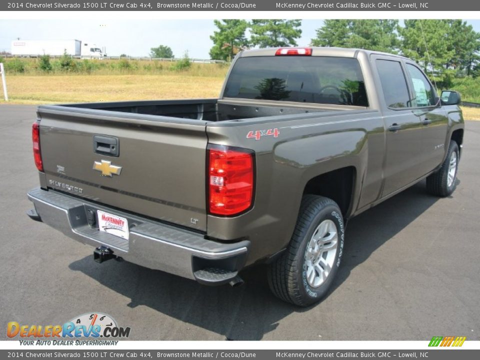 2014 Chevrolet Silverado 1500 LT Crew Cab 4x4 Brownstone Metallic / Cocoa/Dune Photo #5