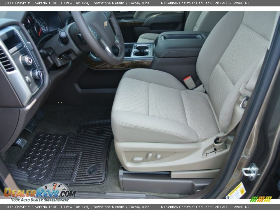 2014 Chevrolet Silverado 1500 LT Crew Cab 4x4 Brownstone Metallic / Cocoa/Dune Photo #8