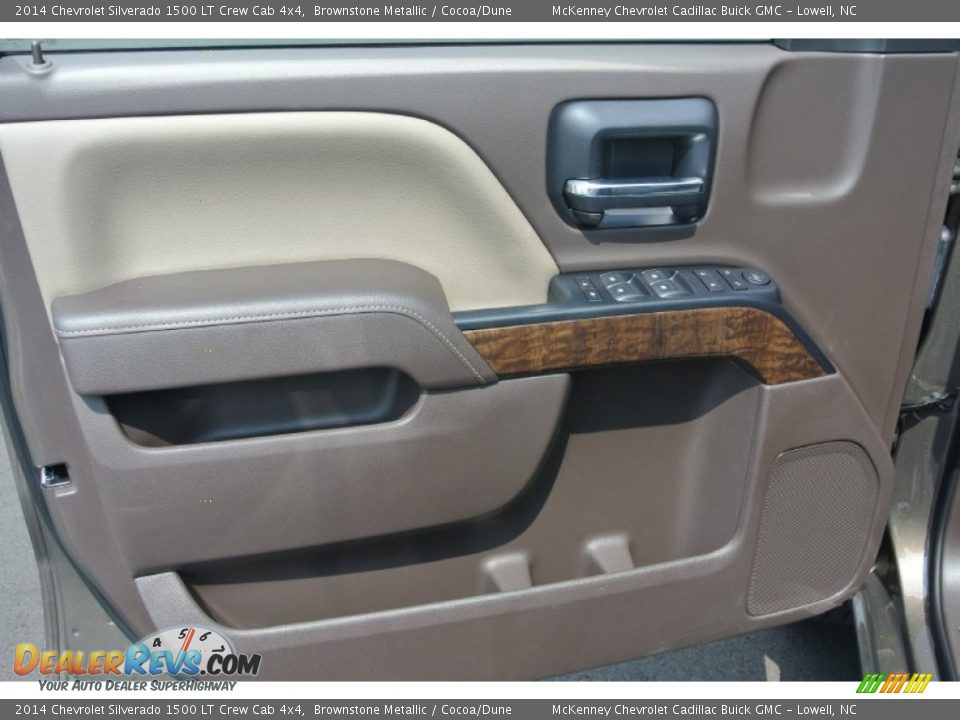 2014 Chevrolet Silverado 1500 LT Crew Cab 4x4 Brownstone Metallic / Cocoa/Dune Photo #9