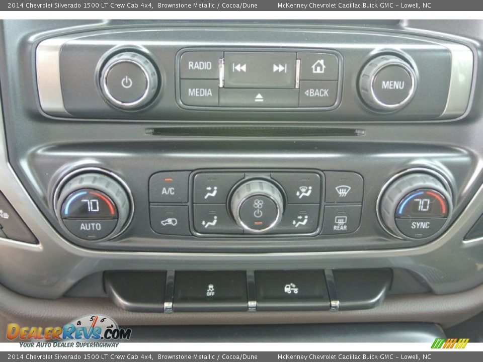 2014 Chevrolet Silverado 1500 LT Crew Cab 4x4 Brownstone Metallic / Cocoa/Dune Photo #13