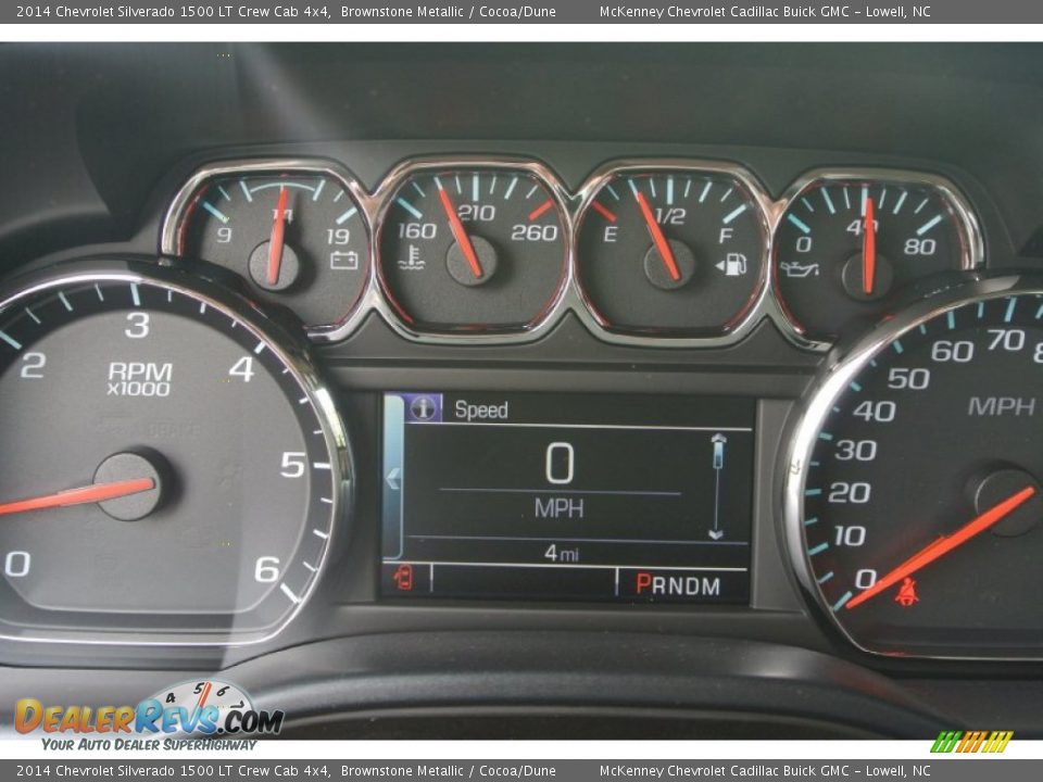 2014 Chevrolet Silverado 1500 LT Crew Cab 4x4 Brownstone Metallic / Cocoa/Dune Photo #16