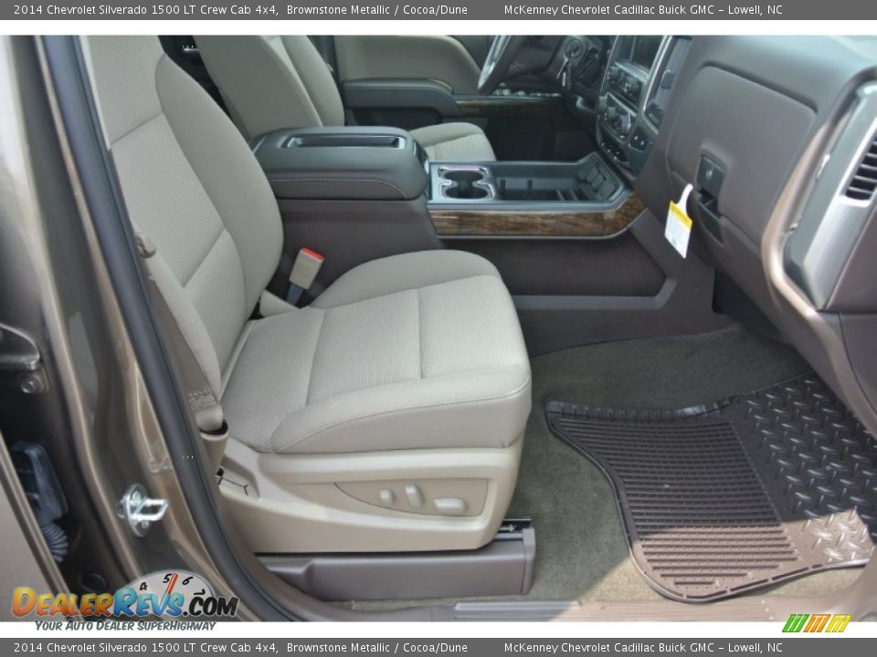 2014 Chevrolet Silverado 1500 LT Crew Cab 4x4 Brownstone Metallic / Cocoa/Dune Photo #19