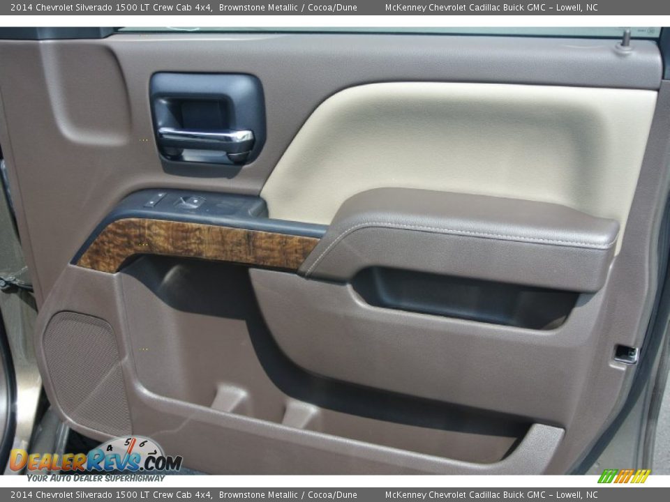 2014 Chevrolet Silverado 1500 LT Crew Cab 4x4 Brownstone Metallic / Cocoa/Dune Photo #20