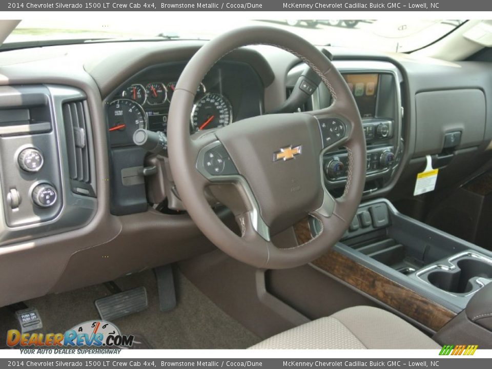 2014 Chevrolet Silverado 1500 LT Crew Cab 4x4 Brownstone Metallic / Cocoa/Dune Photo #23