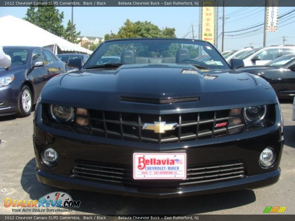 2012 Chevrolet Camaro SS/RS Convertible Black / Black Photo #3