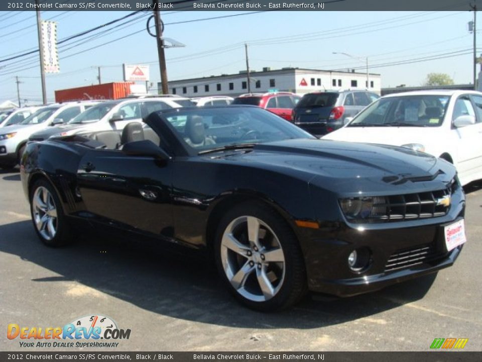 2012 Chevrolet Camaro SS/RS Convertible Black / Black Photo #4