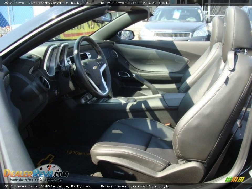 2012 Chevrolet Camaro SS/RS Convertible Black / Black Photo #8