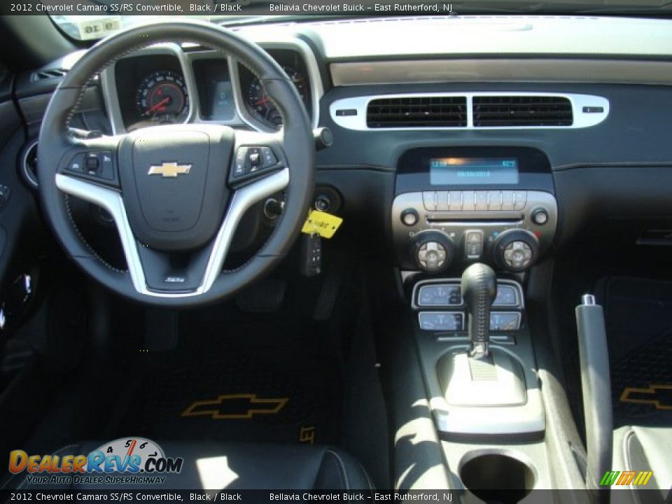 2012 Chevrolet Camaro SS/RS Convertible Black / Black Photo #10