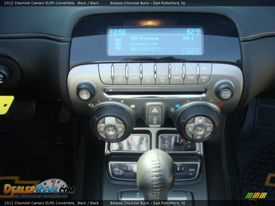 2012 Chevrolet Camaro SS/RS Convertible Black / Black Photo #11