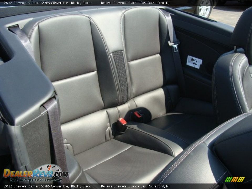 2012 Chevrolet Camaro SS/RS Convertible Black / Black Photo #12