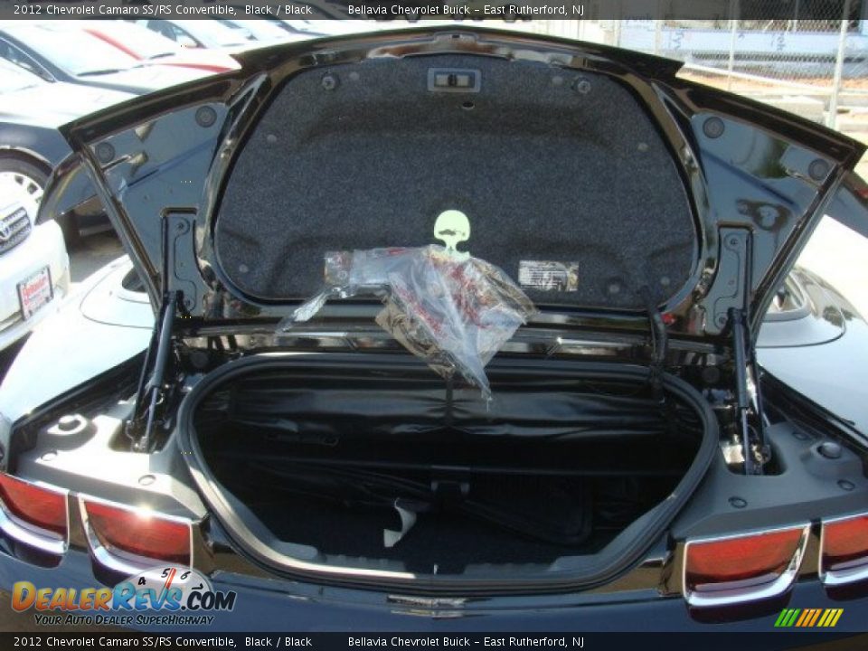 2012 Chevrolet Camaro SS/RS Convertible Black / Black Photo #13