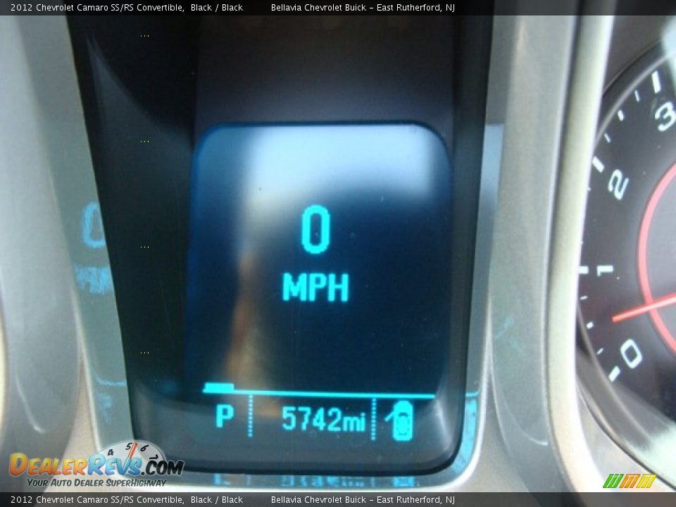 2012 Chevrolet Camaro SS/RS Convertible Black / Black Photo #15
