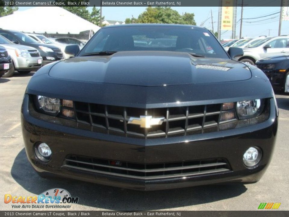 2013 Chevrolet Camaro LT Coupe Black / Black Photo #2