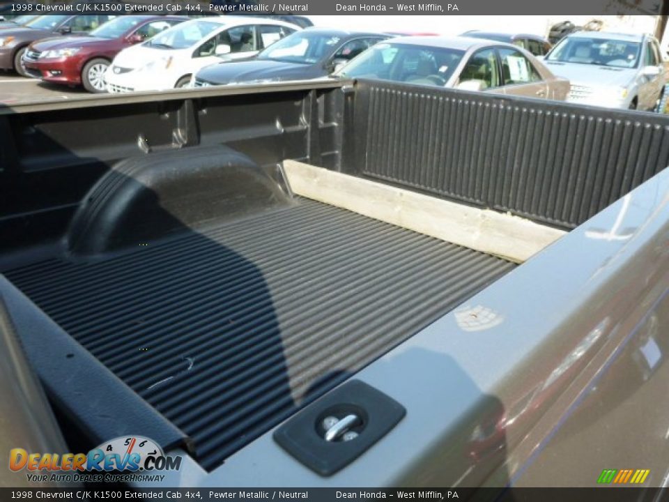 1998 Chevrolet C/K K1500 Extended Cab 4x4 Pewter Metallic / Neutral Photo #16