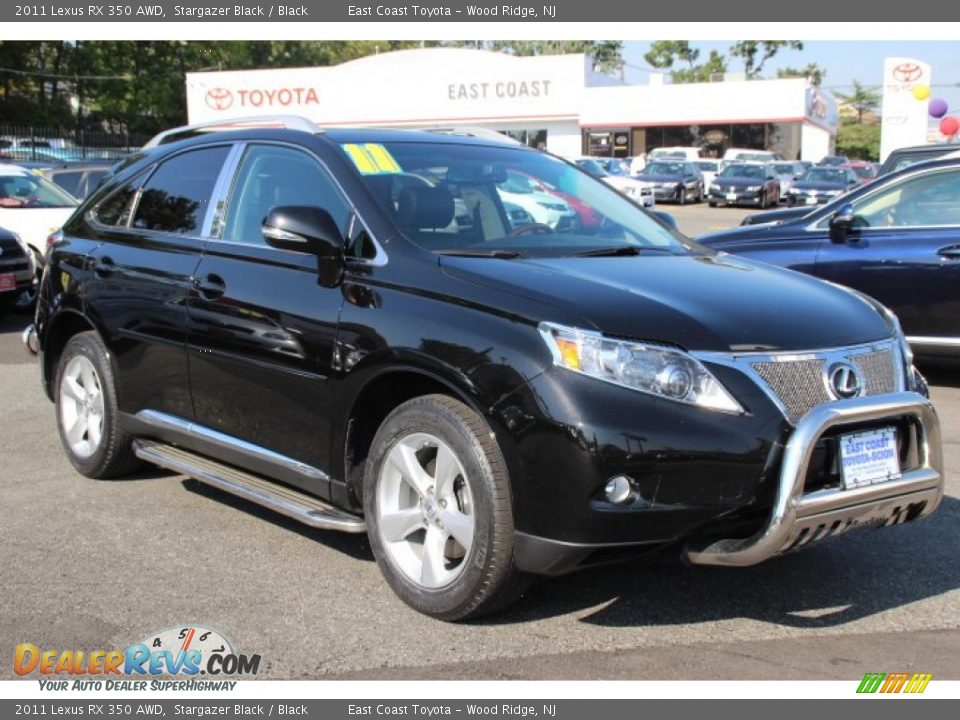 2011 Lexus RX 350 AWD Stargazer Black / Black Photo #1