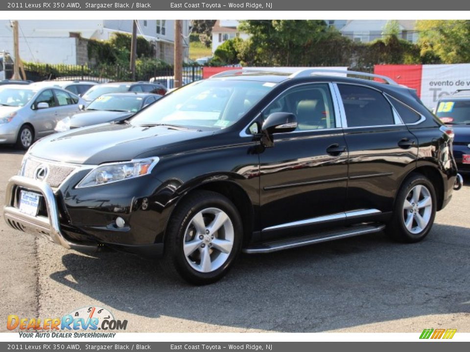 2011 Lexus RX 350 AWD Stargazer Black / Black Photo #3