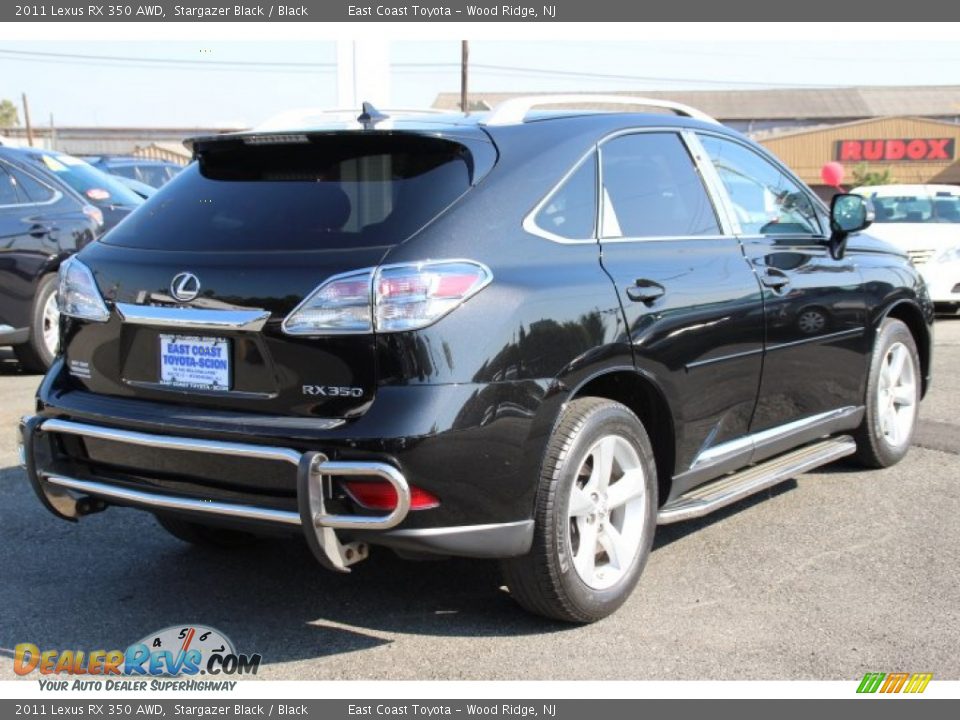 2011 Lexus RX 350 AWD Stargazer Black / Black Photo #4