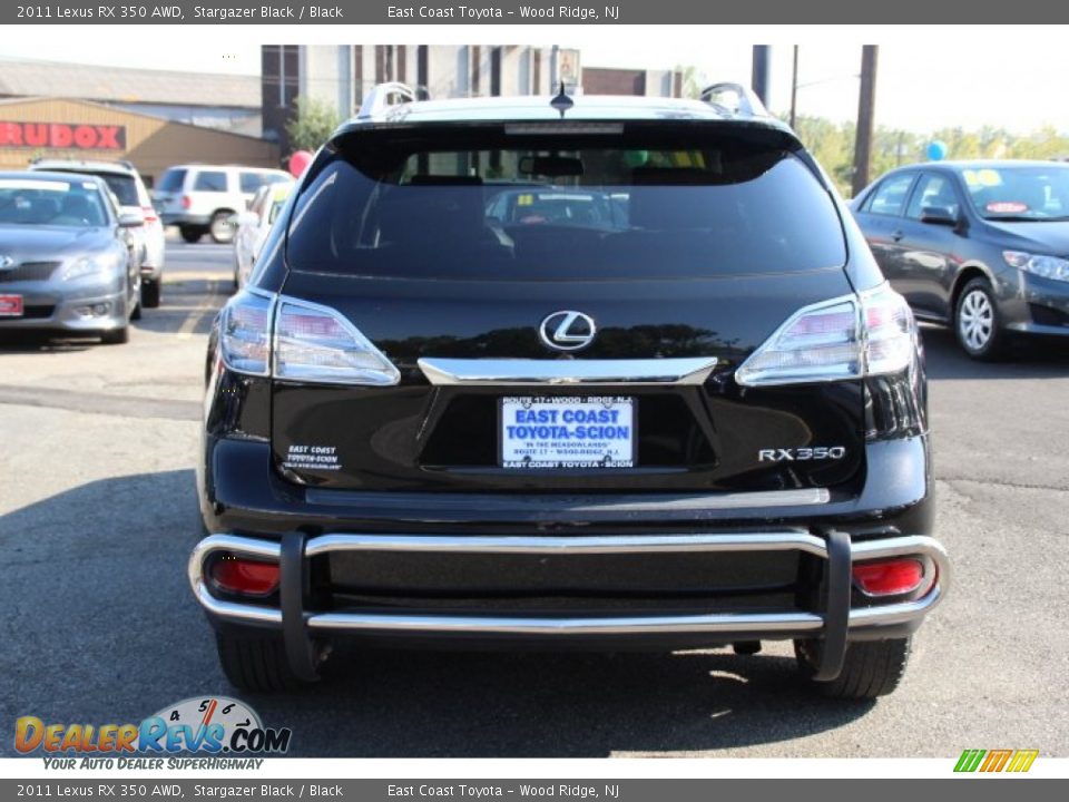 2011 Lexus RX 350 AWD Stargazer Black / Black Photo #5