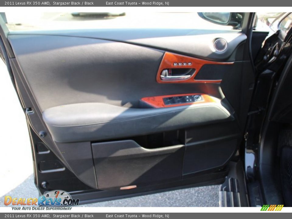 2011 Lexus RX 350 AWD Stargazer Black / Black Photo #6