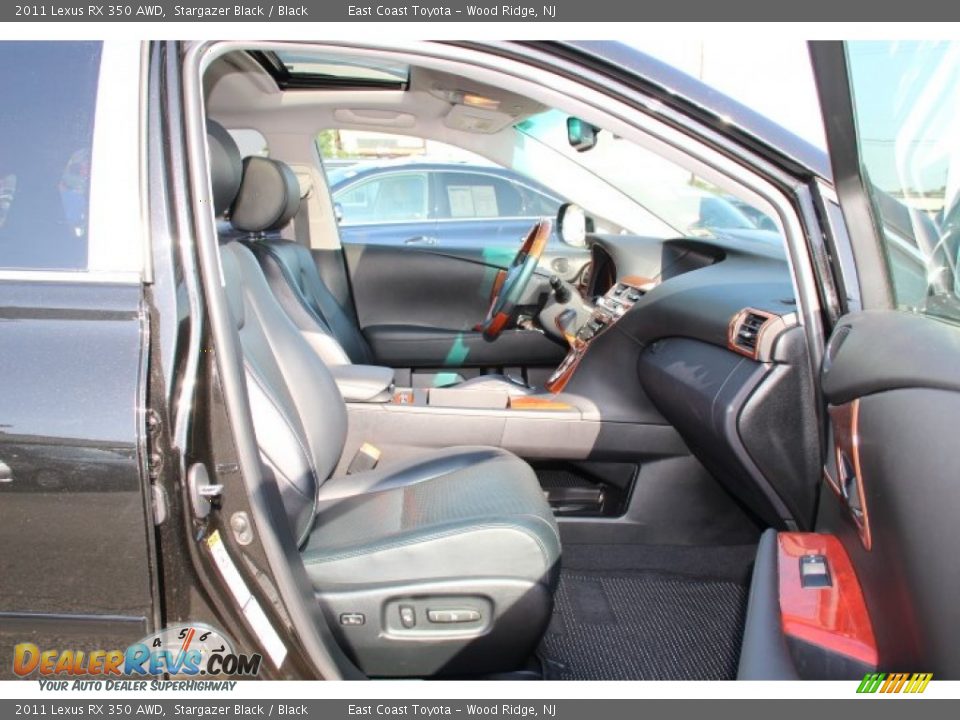 2011 Lexus RX 350 AWD Stargazer Black / Black Photo #8