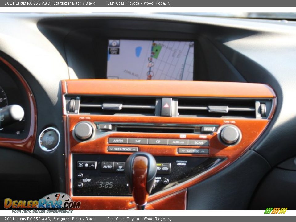 2011 Lexus RX 350 AWD Stargazer Black / Black Photo #13