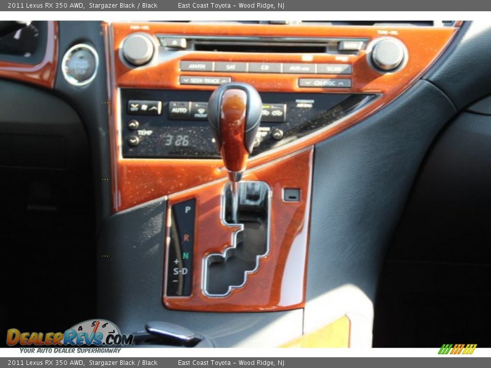 2011 Lexus RX 350 AWD Stargazer Black / Black Photo #14
