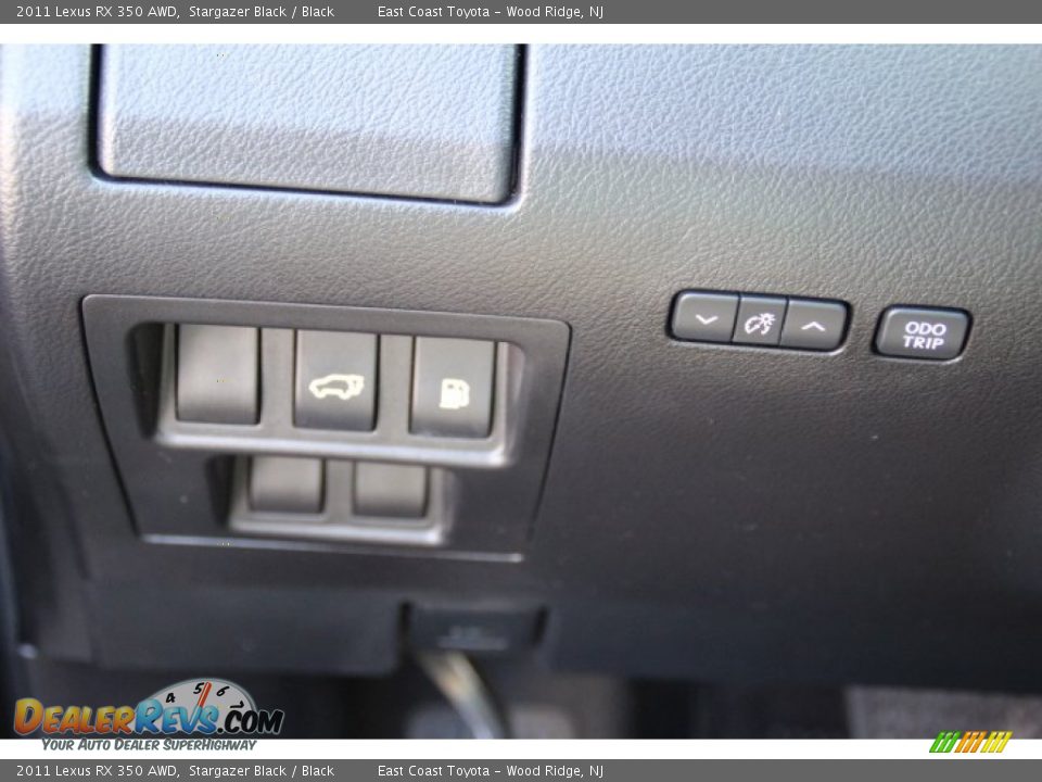 2011 Lexus RX 350 AWD Stargazer Black / Black Photo #18