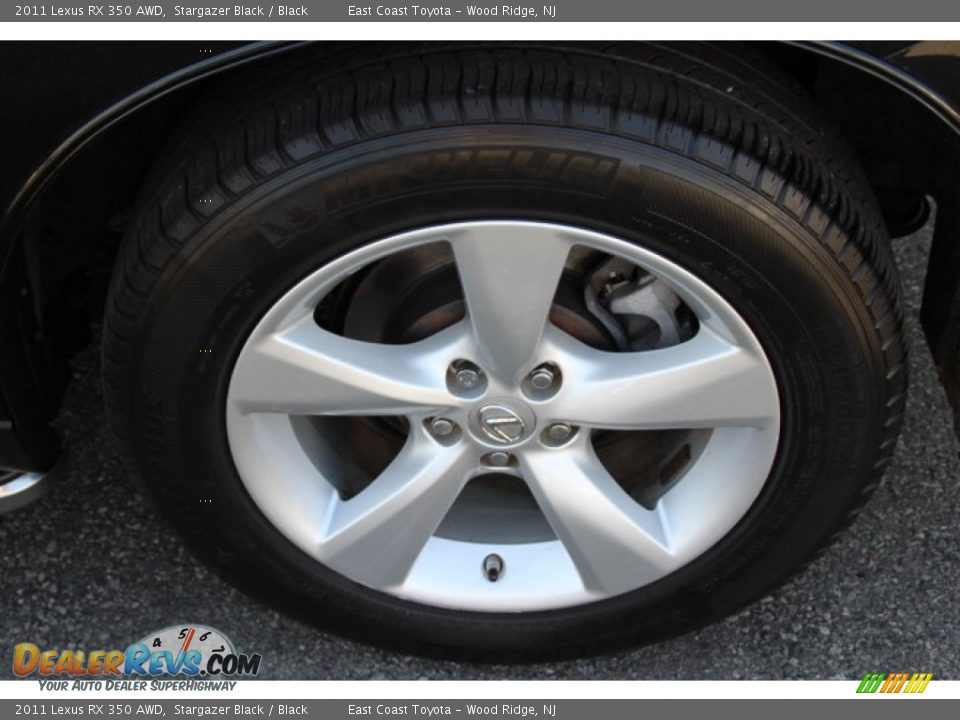 2011 Lexus RX 350 AWD Stargazer Black / Black Photo #20