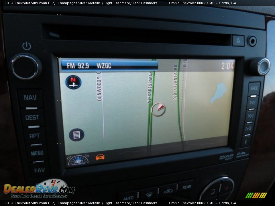 2014 Chevrolet Suburban LTZ Champagne Silver Metallic / Light Cashmere/Dark Cashmere Photo #16