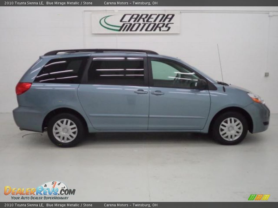 2010 Toyota Sienna LE Blue Mirage Metallic / Stone Photo #3